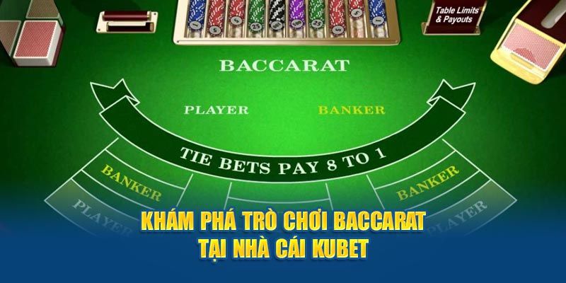 Khám phá thông tin về tựa game casino Baccarat KUBET